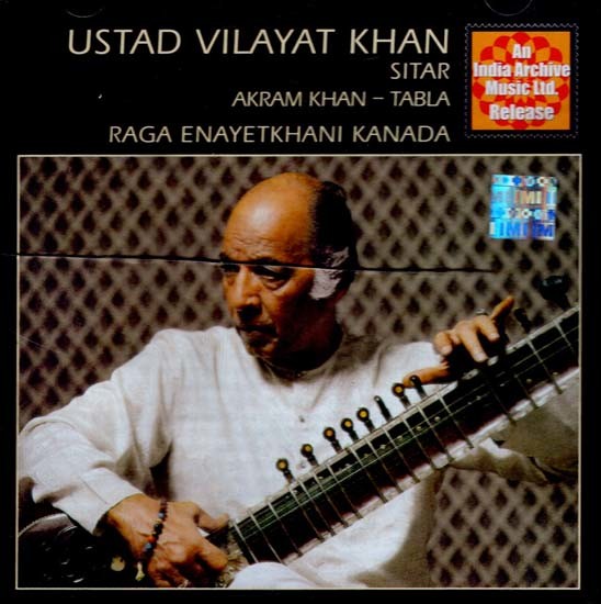 Ustad Vilayat Khan Sitar Akram Khan- Tabla in Audio CD (Rare: Only One Piece Available)