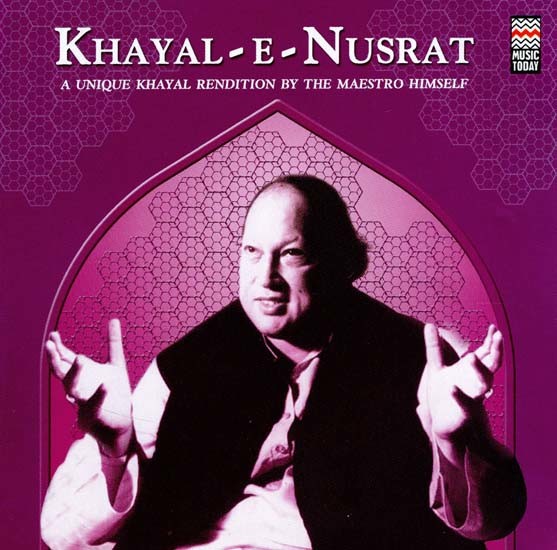 Khayal-e-Nusrat: A Unique Khayal Rendition By the Maestro Himself in Audio CD (Rare: Only One Piece Available)