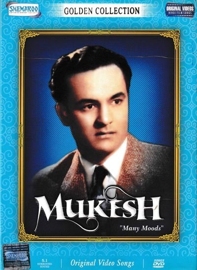 Golden Collection Mukesh "Many Moods" in DVD (Rare: Only One Piece Available)