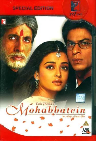 Love Stories: The Battle between Love and Fear - A Romantic Film (Mohabbatein) (DVD with Optional Subtitles in English, Arabic, Spanish, French, Malay, Dutch, Portugese)