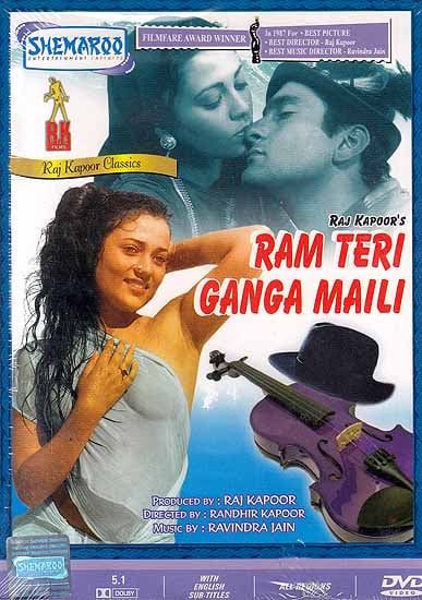 Oh God Your Ganga Has Been Polluted: Ram Teri Ganga Maili (Hindi Film DVD with English Subtitles) - Filmfare Award Winner for Best Film, Best Director and Best Music Director