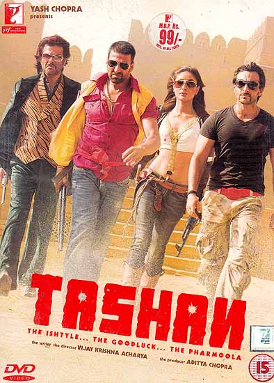 Tashan (The Ishtyle...The Goodluck...The Pharmoola) (Hindi Film DVD with English Subtitles)