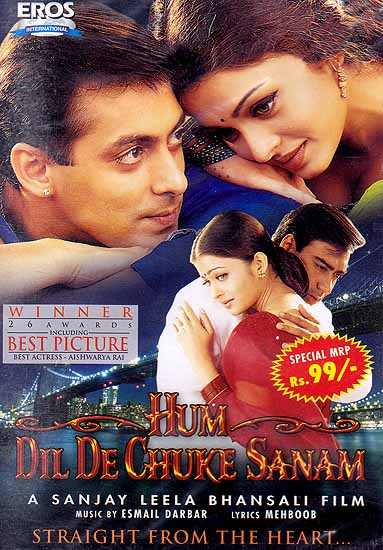 Our Hearts Have Been Already Given Away: Hum Dil De Chuke Sanam (Hindi Film DVD with English Subtitles) - Winner of 26 Awards including Best Film and Best Actress