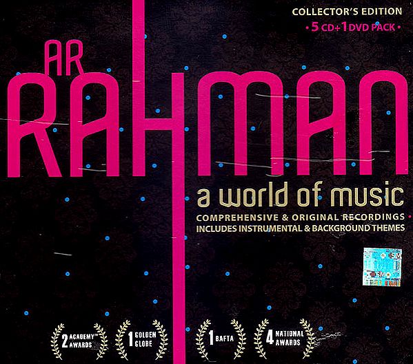 AR Rahman: A World of Music- Collector's Edition (5  Audio CDs + 1 DVD Pack)