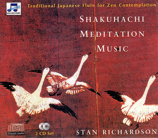 Shakuhachi Meditation Music: Traditional Japanese Flute For Zen Contemplation  (Set of 2 Audio CDs)