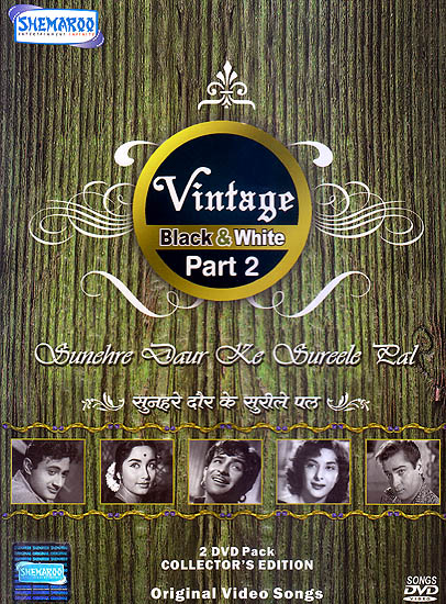 Rhthymic Moments from a Golden Age: Hit Songs from B&W Hindi Films  (Set of 2 DVDs)