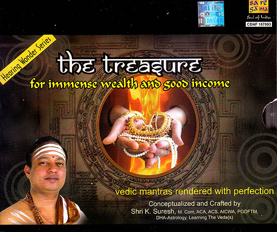 The Treasure For Immense Wealth And Good Income: Vedic Mantras Rendered with Perfection (Audio CD)