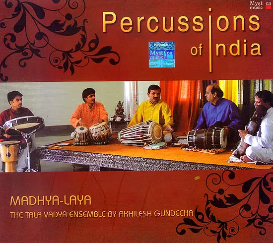 Percussions of India: Madhya-Laya - The Tala Vadya Ensemble (Audio CD)
