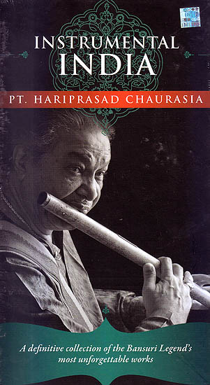 Instrumental India: Pt. Hariprasad Chaurasia - A Definitive Collection of the Bansuri Legend's Most Unforgettable Works  (Set of 4 Audio CDs)