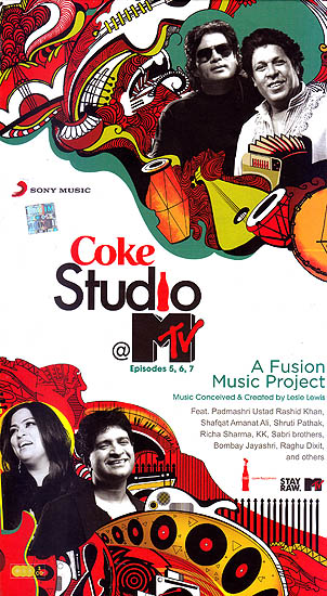 Coke Studio @ Mtv Episodes 5, 6, 7: A Fusion Music Project (Set of 3 Audio CDs)