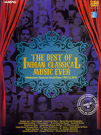 The Best of Indian Classical Music Ever: Hindustani Classical Vocal From 1902 to 2010 (Set of 14 Audio CDs)