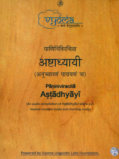 Paniniviracita Astadhyayi (Set of 2 Audio CD)