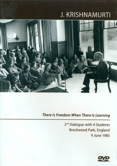J. Krishnamurti: There is Freedom When There is Learning (DVD)