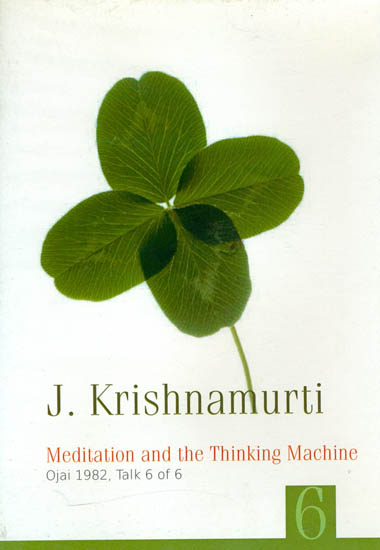 J. Krishnamurti: Meditation and The Thinking Machine (DVD)