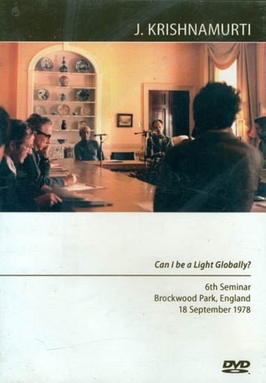 J. Krishnamurti: Can I be a Light Globally? (DVD)