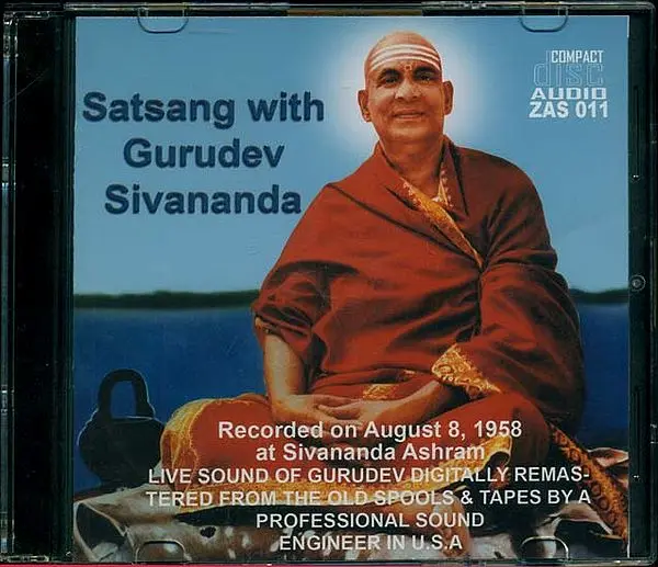 Satsang with Gurudev Sivananda (Audio CD)