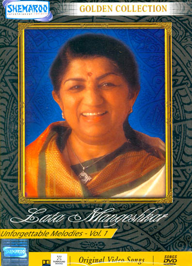 Unforgettable Melodies "Lata Mangeshkar" : Golden Collection(Vol 1): Original Videos of Hindi Film Songs (DVD)