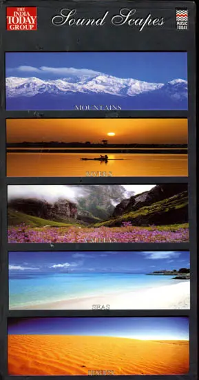 Sound Scapes: Mountains, Rivers, Valleys, Seas and Deserts (A Set of 5 Audio CDs)