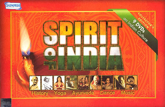 Spirit of India (History, Yoga, Ayurveda, Dance, Music) (Set of 9 DVDs)