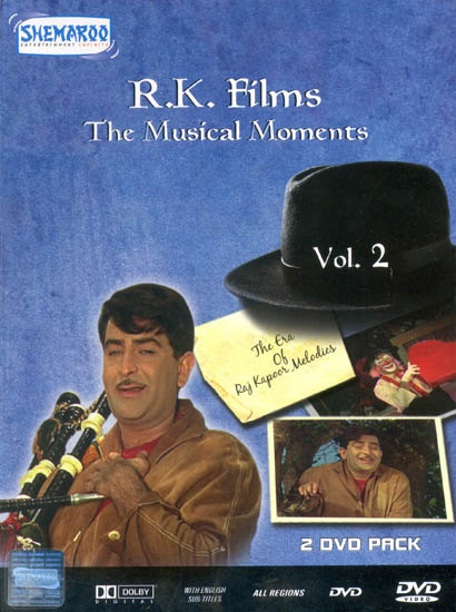 R.K.Films : The Musical Moments (The Era of Raj Kapoor Melodies - Volume 2) (Set of 2 DVD)