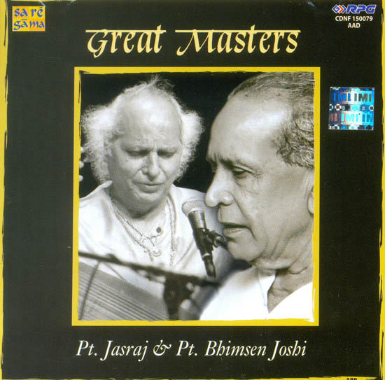 Great Masters (Pt. Jasraj and Pt. Bhimsen Joshi) (Audio CD)