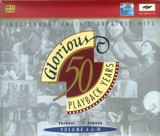 Glorious 50 Play Back Years: Volume 6 to 10 (Seto of 5 Audio CDs)