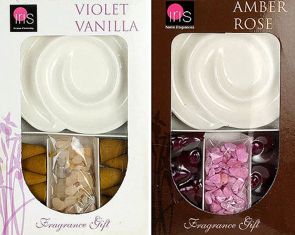 Amber Rose & Violet Vanilla (Fragrance Gift)