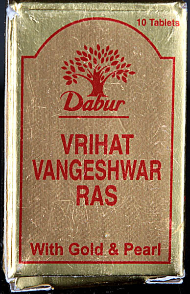 Vrihat Vangeshwar Ras with Gold & Pearl (Ten Tablets)