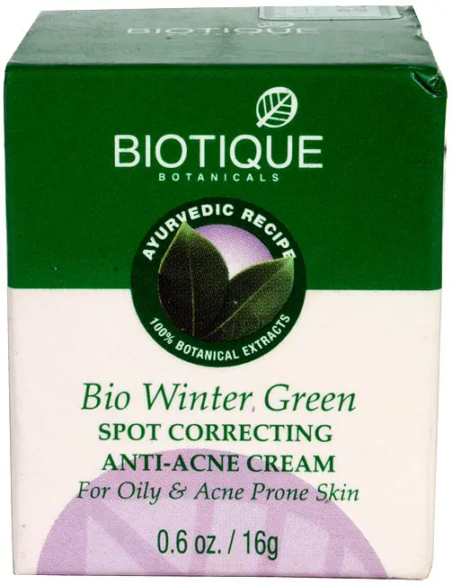 Bio Winter Green Spot Correcting Anti-Acne Cream (For Oily & Acne Prone Skin)