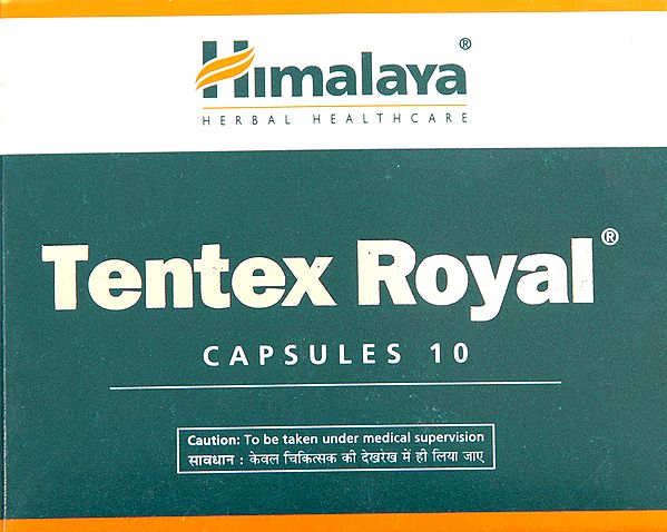Tentex Royal Capsules (10 Capsules) | Exotic India Art