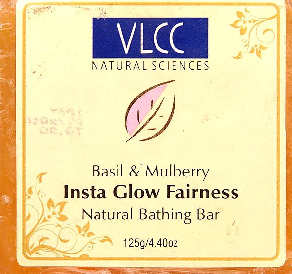 Insta Glow Fairness - Natural Bathing Bar (Basil & Mulberry)