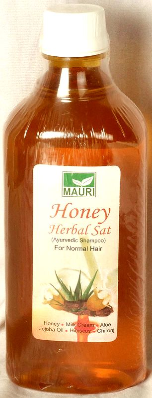 Honey Herbal Sat (Ayurvedic Shampoo For Normal Hair)