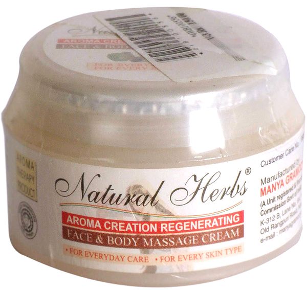 Natural Herbs: Face & Body Massage Cream