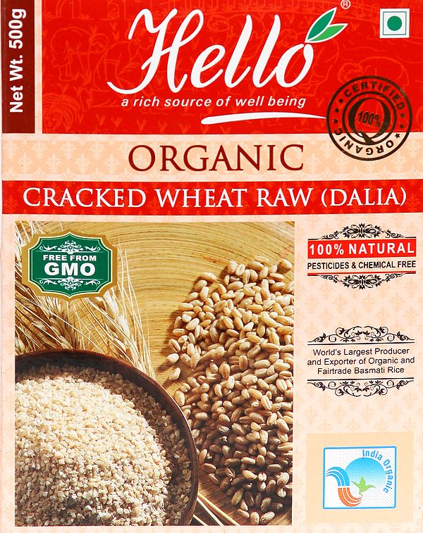 Organic Cracked Wheat Raw (Dalia)