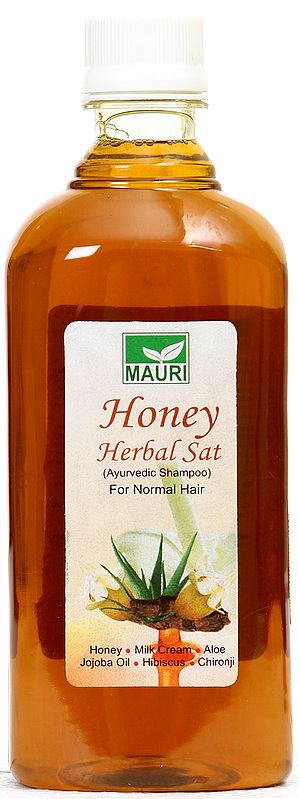 Mauri Honey Herbal Sat (Ayurvedic Shampoo) For Normal Hair