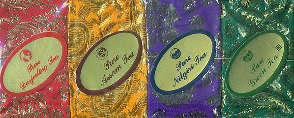 Pure Darjeeling Tea, Assam, Nilgiri and Green Tea