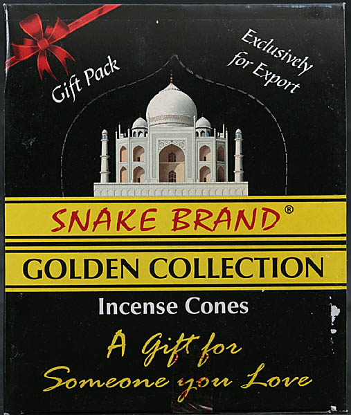 Snake Brand Golden Collection Incense Cones: A Gift for Someone You Love (Incense)