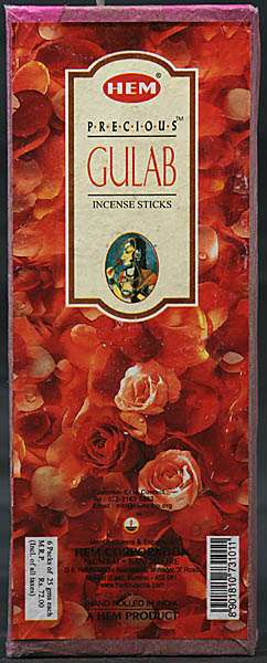 Hem Precious Gulab Incense Sticks