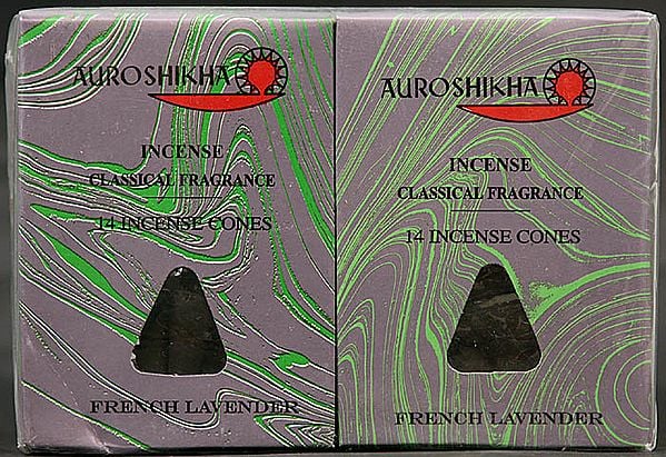 Auroshikha Incense Classical Fragrance 14 Incense Cones French Lavender