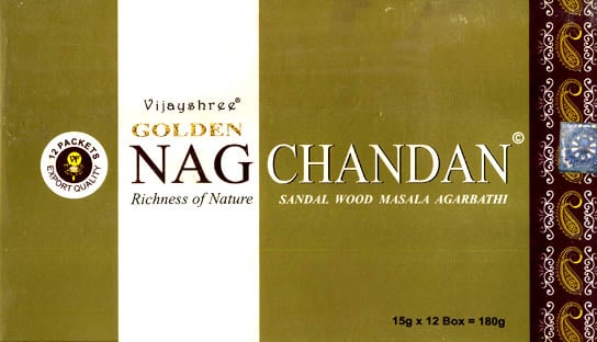 Vijayshree Golden Nag Chandan (Sandal Wood Masala Agarbathi)