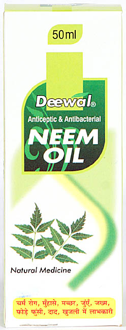 Antiseptic and Antibacterial Neem Oil (Ayurvedic Medicine)