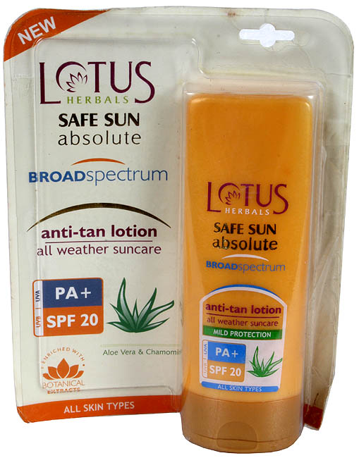 Anti-Tan Gel Cooling Sunscreen (Safe Sun Absolute - Broad Spectrum)