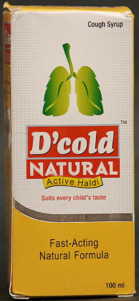 D'cold Natural - Active Haldi (Cough Syrup)