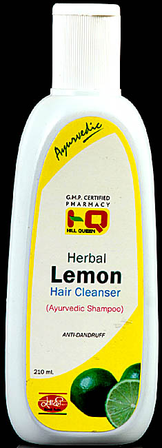 Herbal Lemon Hair Cleanser (Ayurvedic Shampoo) Anti-Dandruff