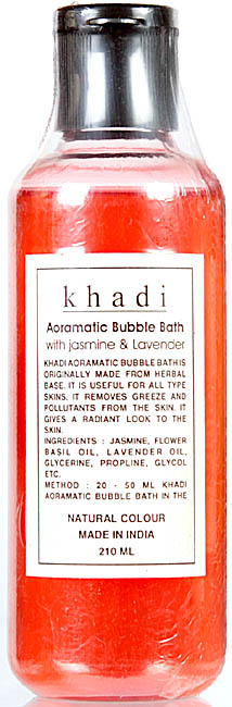 Khadi Aoramatic Bubble Bath with Jasmine & Lavender