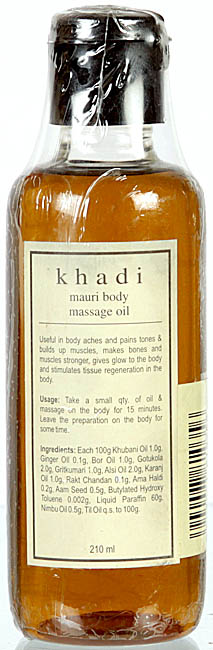 Khadi Mauri Body Massage Oil
