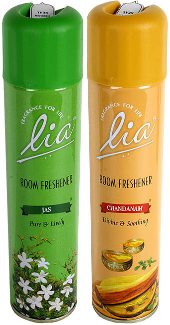 Lia Jas & Chandanam  (Set of Two Room Fresheners)