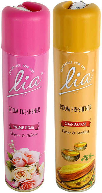 Lia Prime Rose & Chandanam  (Set of Two Room Fresheners)