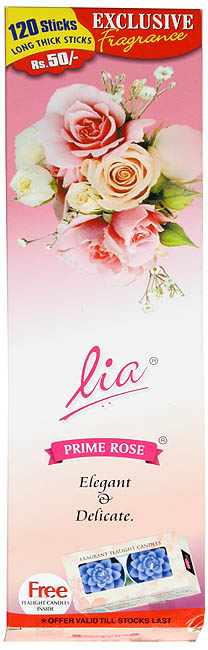 Lia Prime Rose (Elegant & Delicate): Incense Sticks  (240 Sticks)