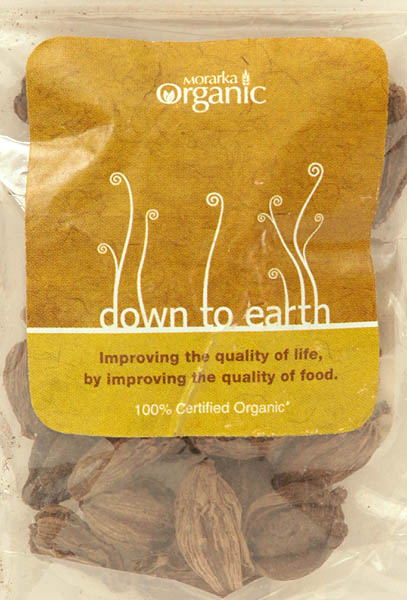 Organic Cardamom Black Whole